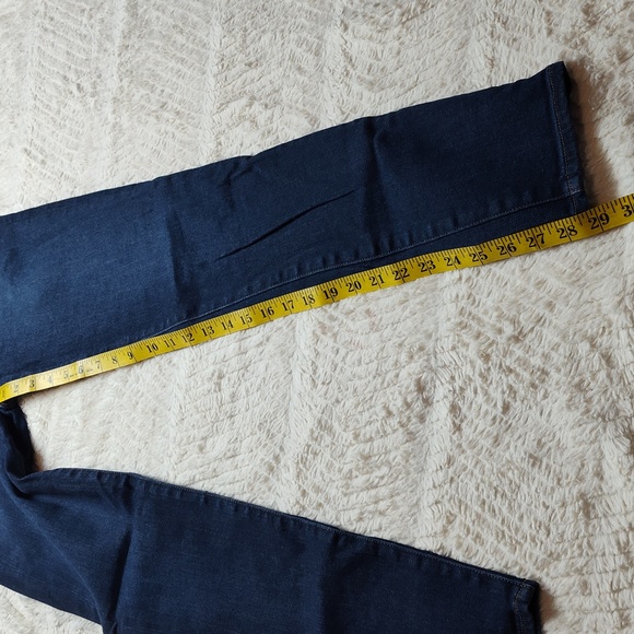 J Brand Maria High-rise Skinny Women's Denim Blue Jeans Dark Wash - Picture 7 of 12